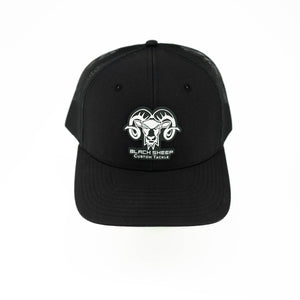 Black Sheep Black Snap Back Trucker Hat
