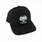Black Sheep Black Snap Back Trucker Hat