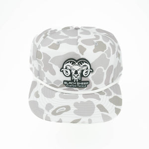 Black Sheep Blizzard Duck Camo Roper Hat
