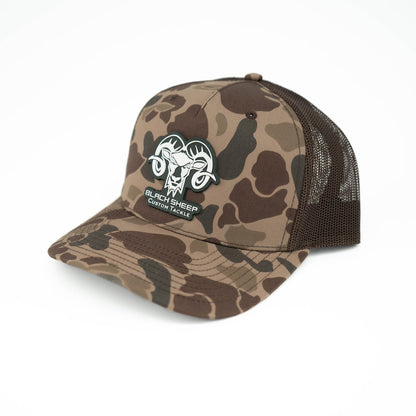 Black Sheep Bark Duck Camo Mesh Back Hat
