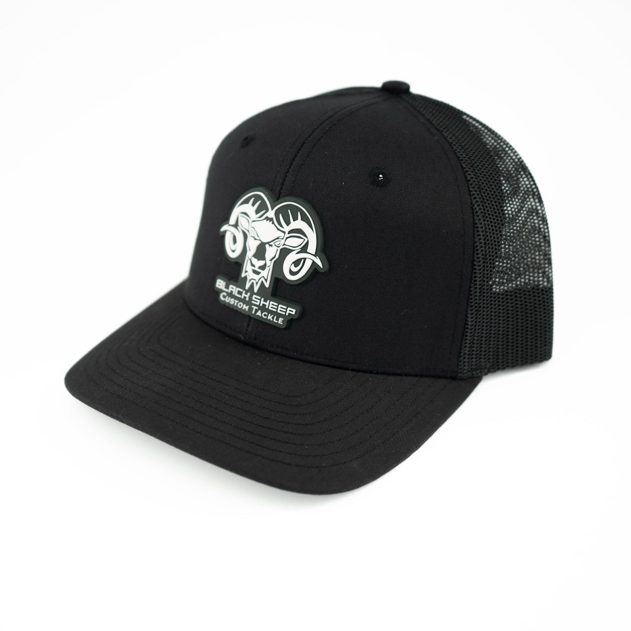 Black Sheep Black Snap Back Trucker Hat
