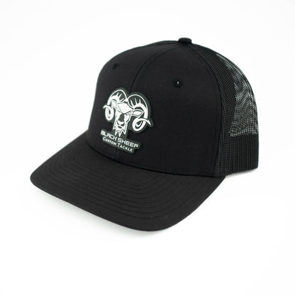 Black Sheep Black Snap Back Trucker Hat